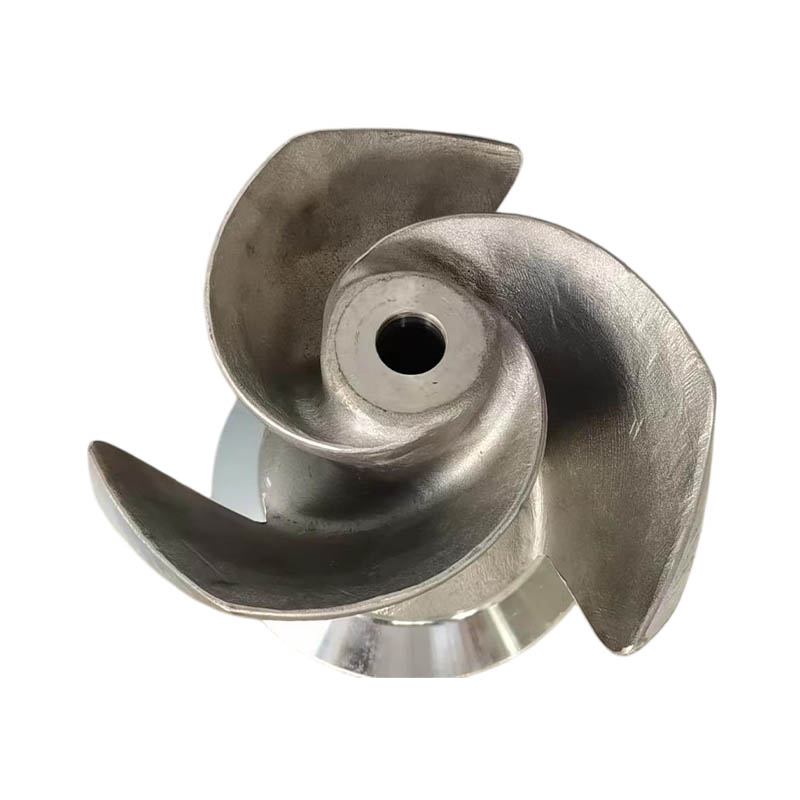 How do precision castings enhance the performance and durability of impellers?